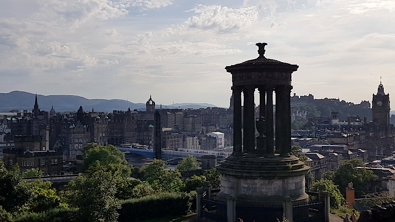 Calton Hill Ausblick