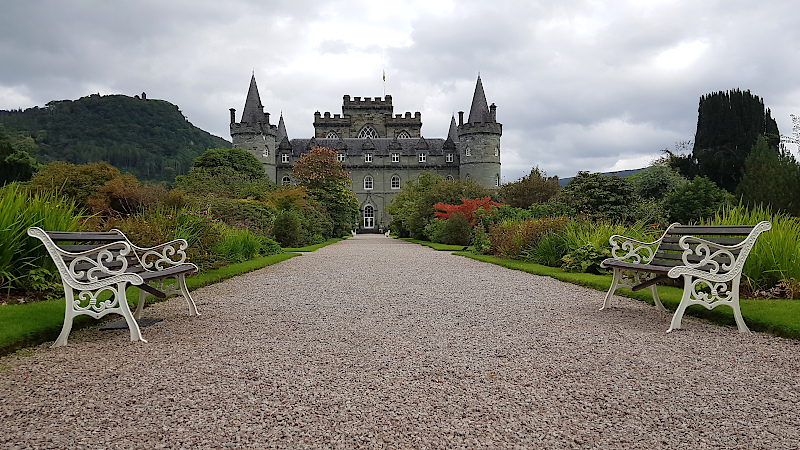 Inveraray Schloss in den Highlands: Tipp für einen Zwischenstopp