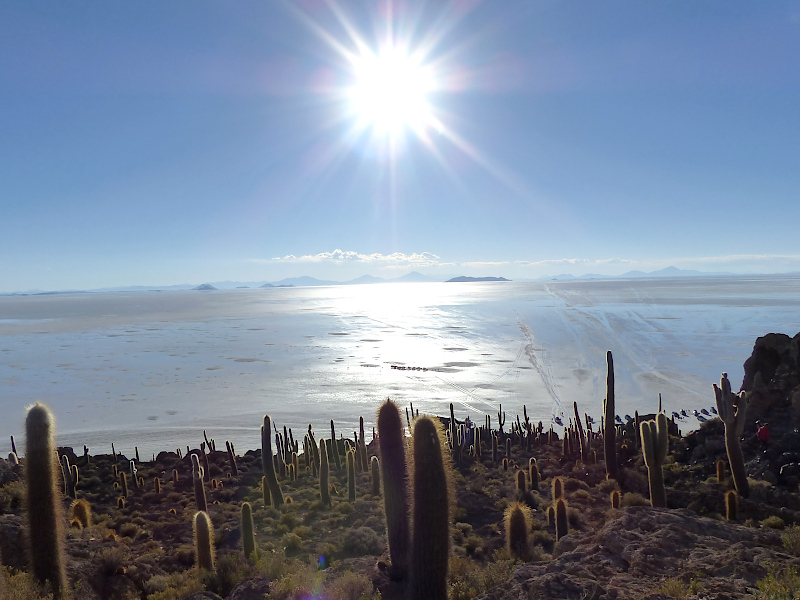 Isla del Pescado Sonnenstrahlen