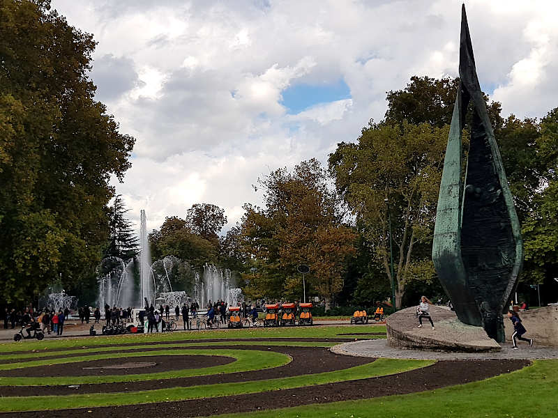 Margareteninsel Springbrunnen