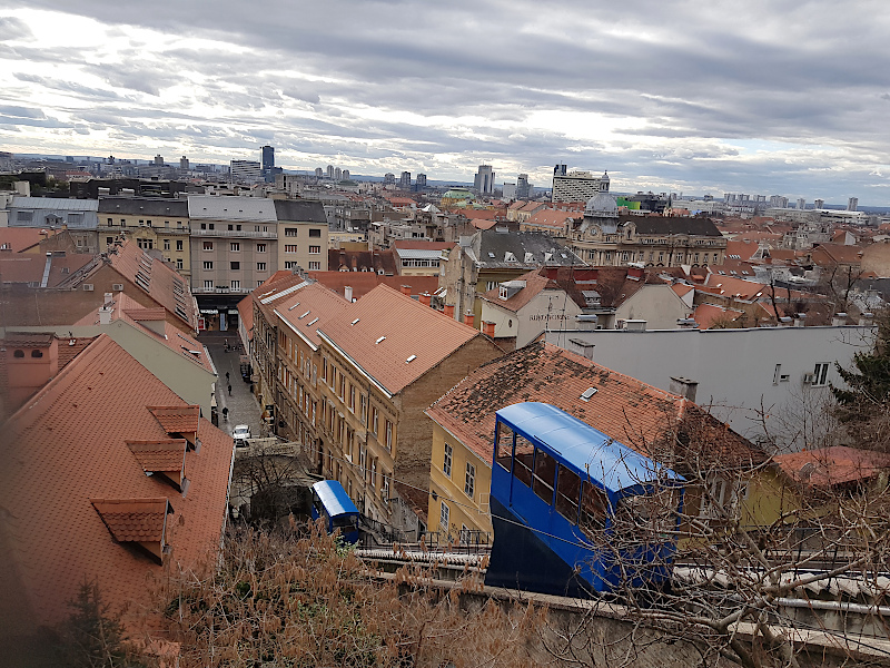 Zagreb Tipp? Die kürzeste Standseilbahn der Welt