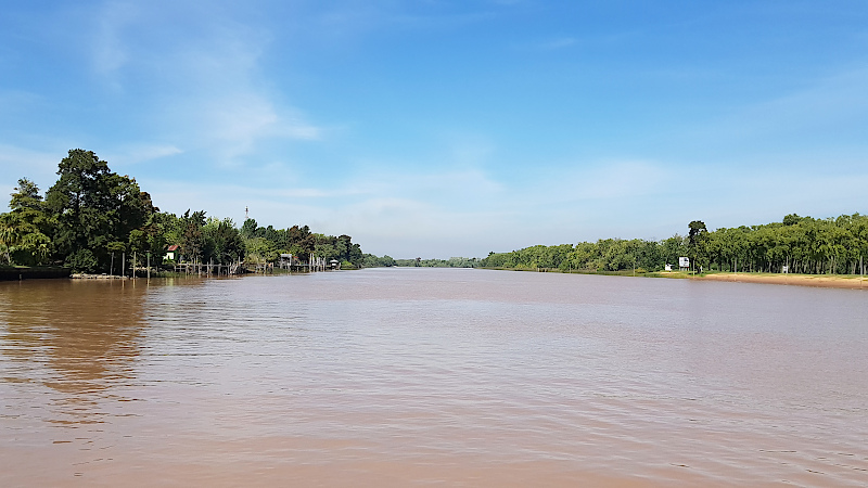 Tigre Delta breiter Flussarm