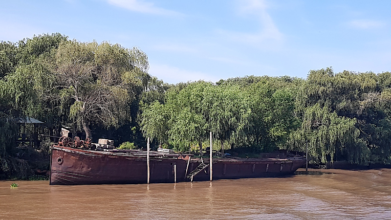 Tigre Delta Schiffsfrack