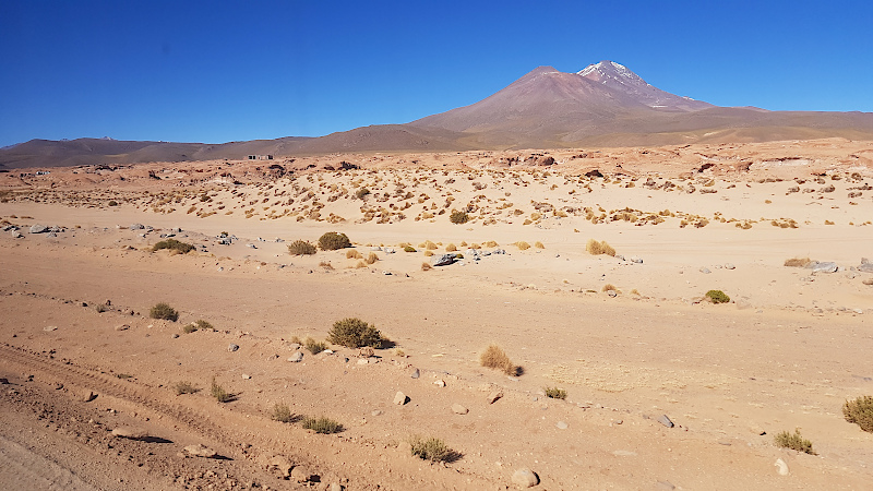 Uyuni Anreise Mondlandschaft