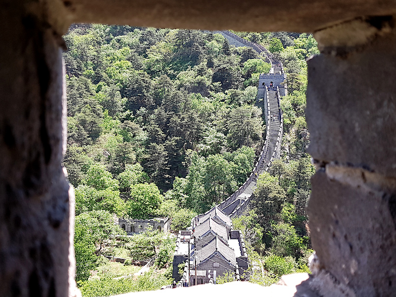 Chinesische Mauer - eines der 7 Weltwunder