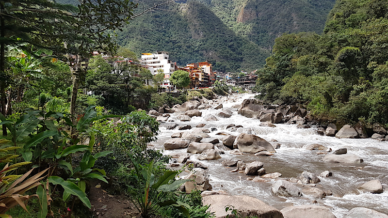 Fluss bei Aguas Calientes