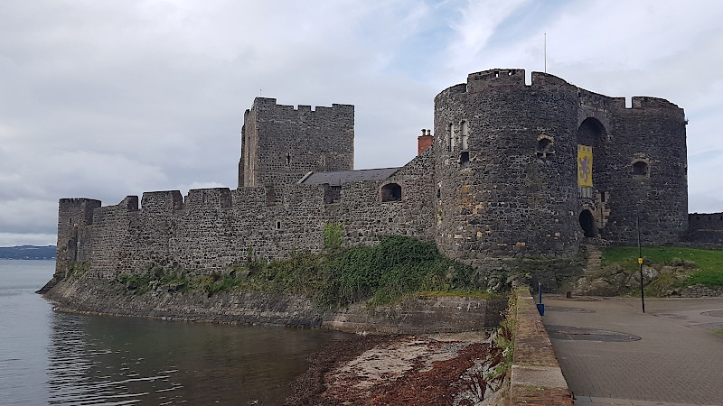 Carrickfergus Schloss bei Belfast