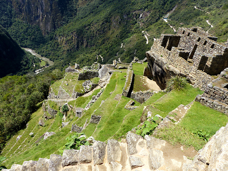 Machu Picchu Tiefe