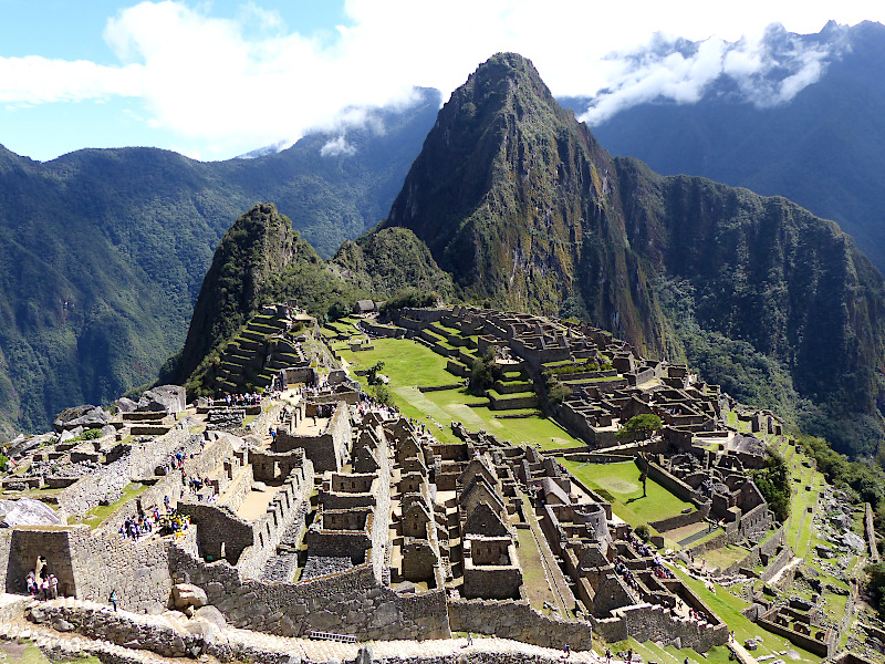 Machu Picchu - Spitze der Bucket List für Reiseziele