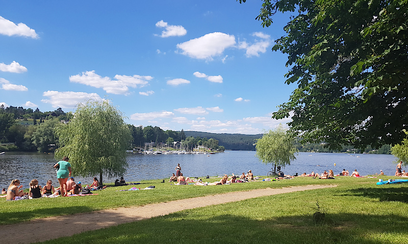 Brünn Tipp für ein wenig Entspannung: der 6 Kilometer entfernte Stausee