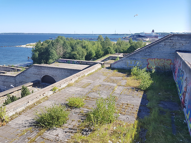 Linnahall - riesiger Betonklotz in Tallinn