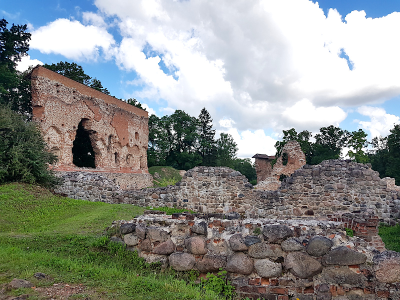 Burgruine in Viljandi