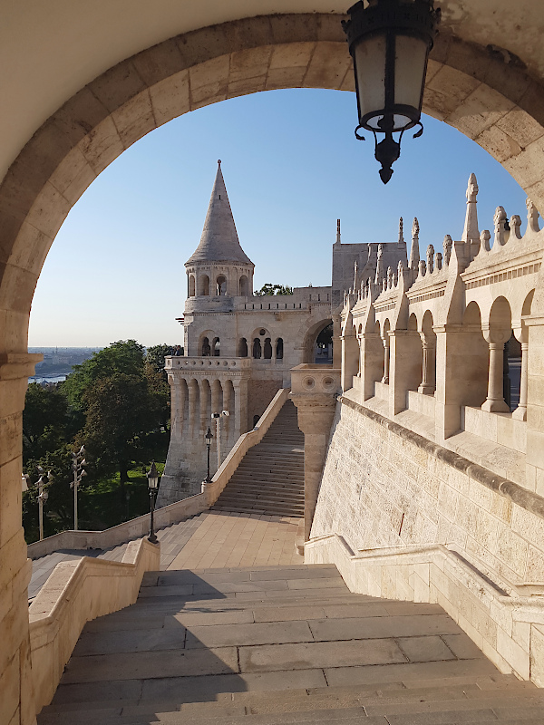 Budapest Fischereibastei Treppen