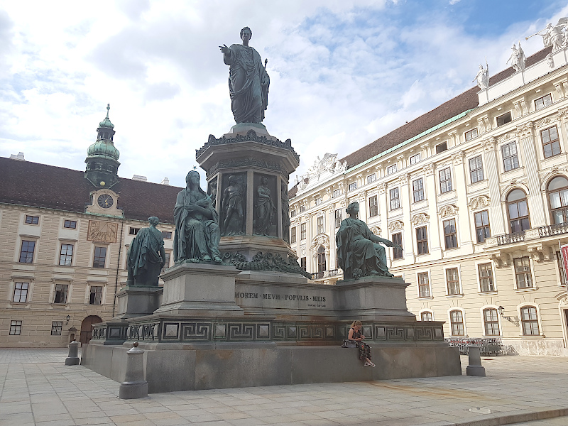 Im Inneren der Wiener Hofburg