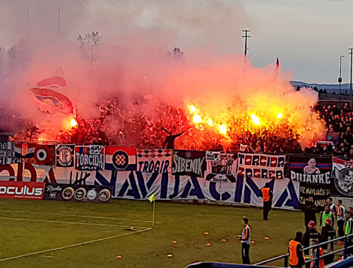 Hajduk Pyro als Groundhopping Highlight