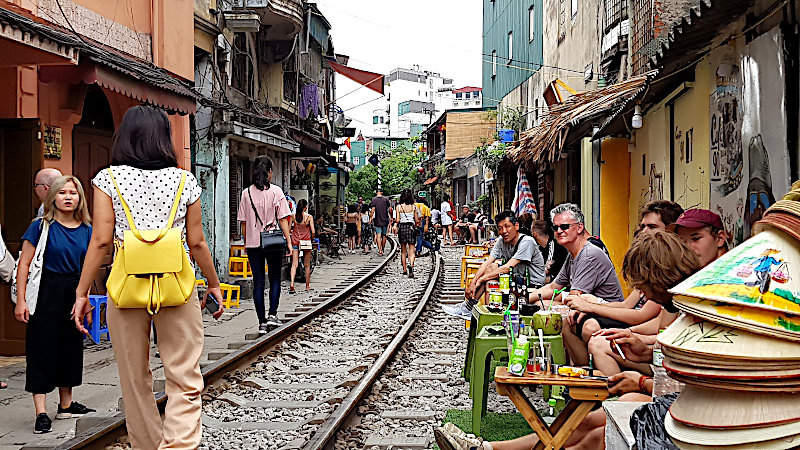 Hanoi Tipps: Die TrainStreet steht ganz oben