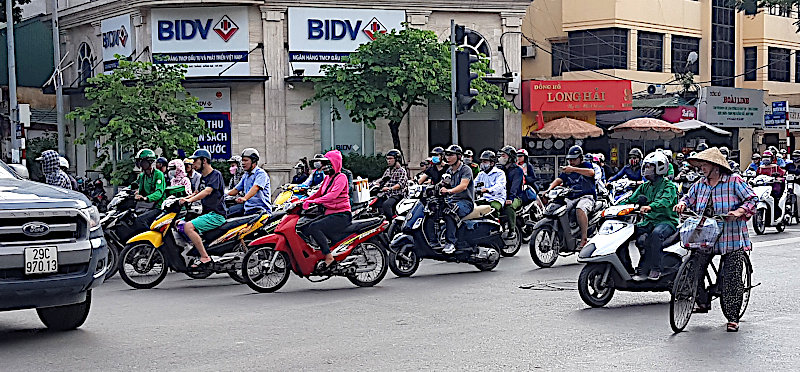 Hanoi Rollerverkehr