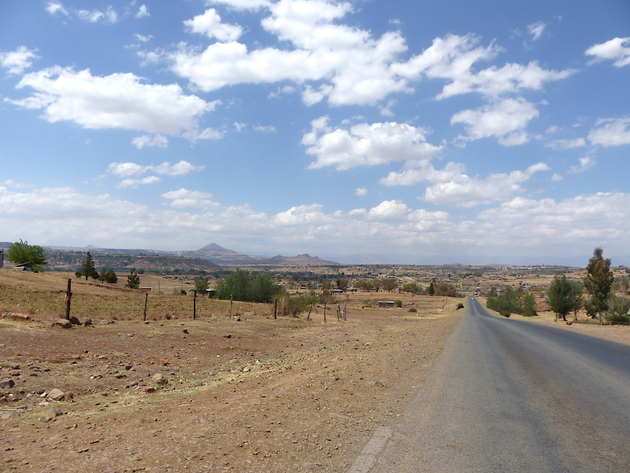 Lesothos Landschaft