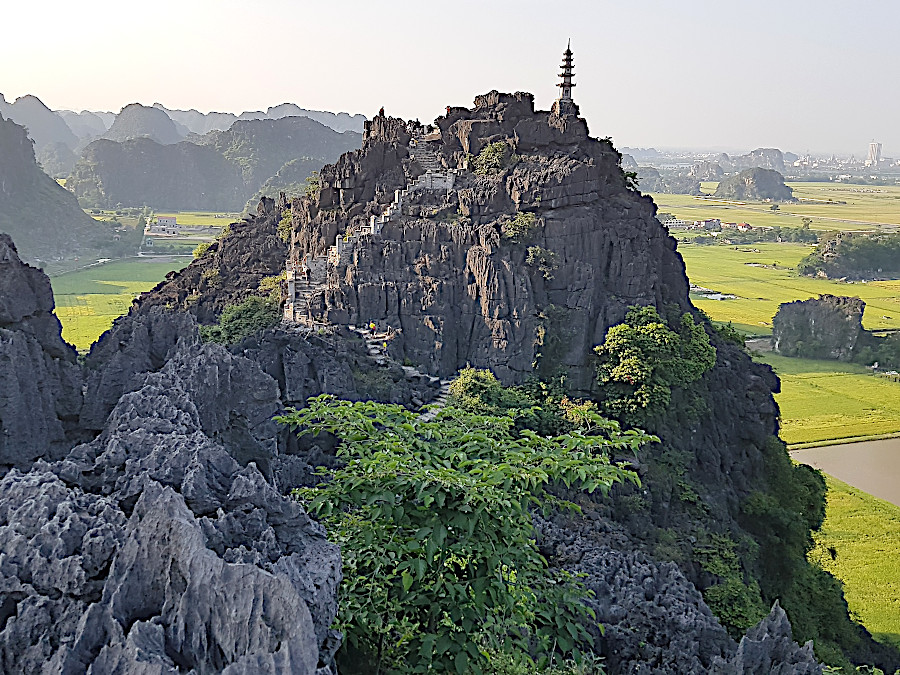 Trockene Halong-Bucht Aussichtsplattform